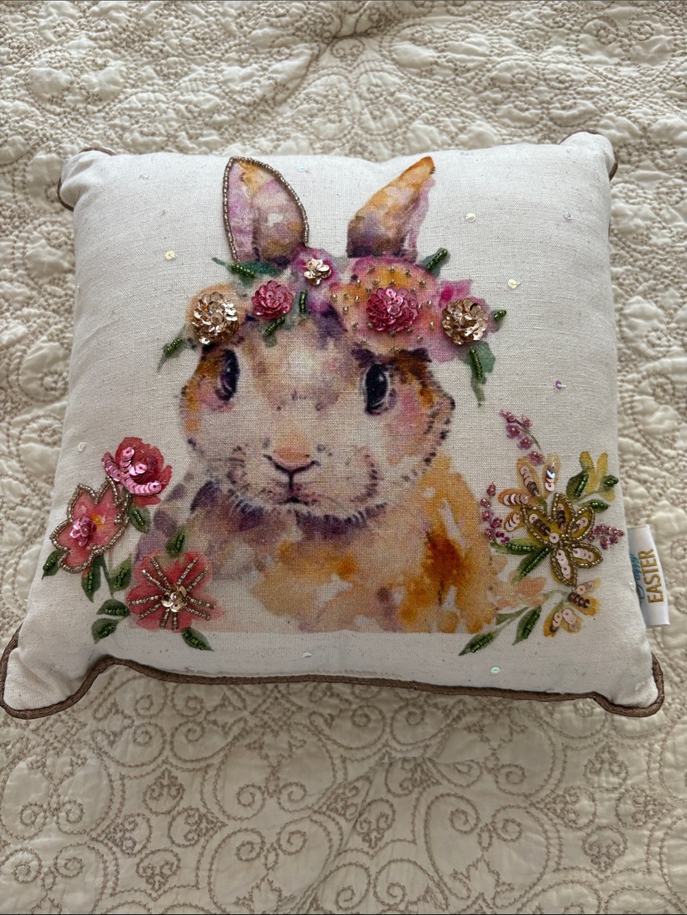 EASTER Bunny Pillow